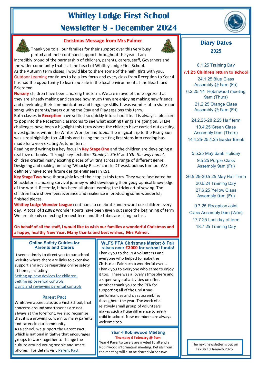 Read more about Autumn 2 Newsletter 8