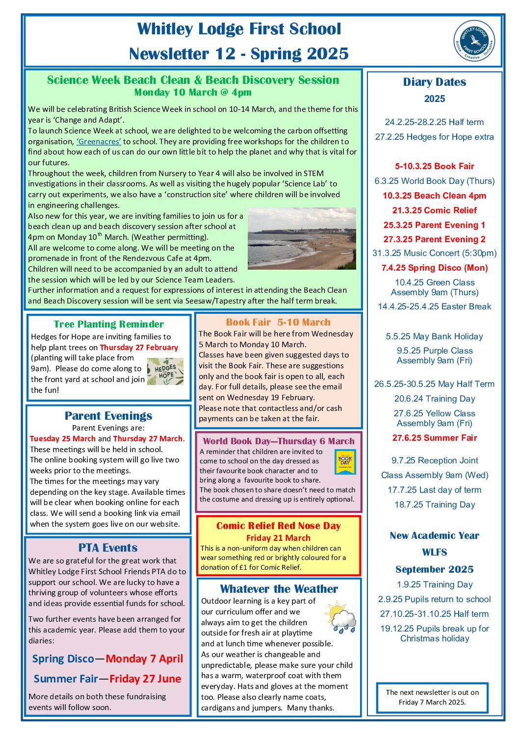 Read more about Spring 1 Newsletter 12