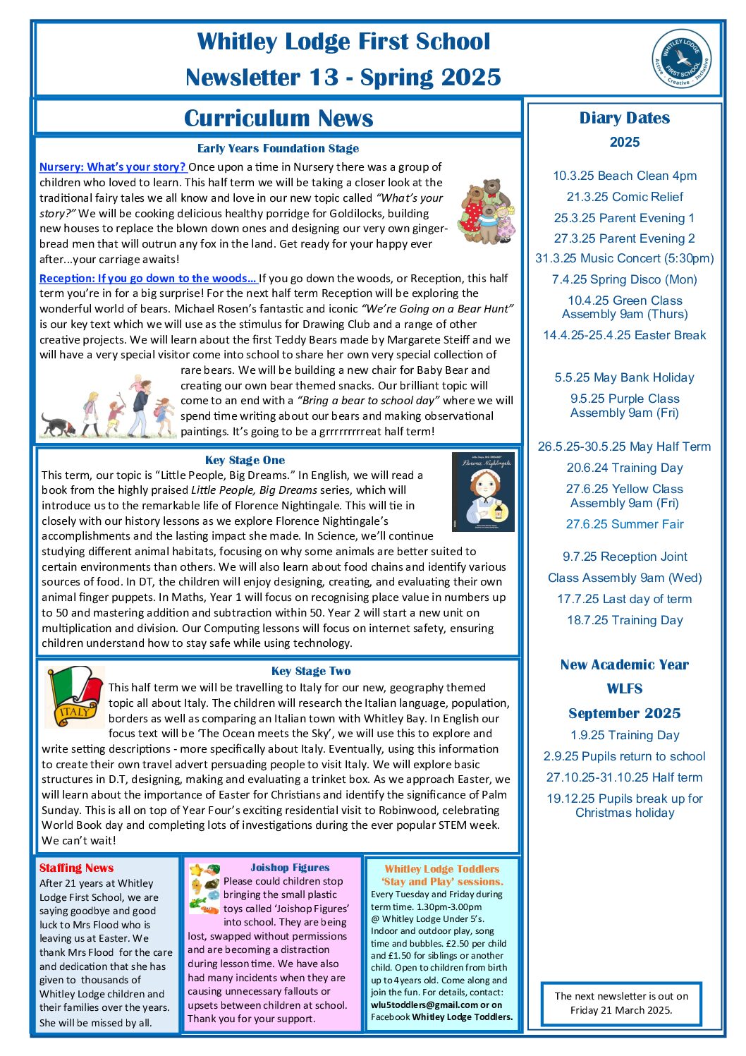 Read more about Spring 2 Newsletter 13