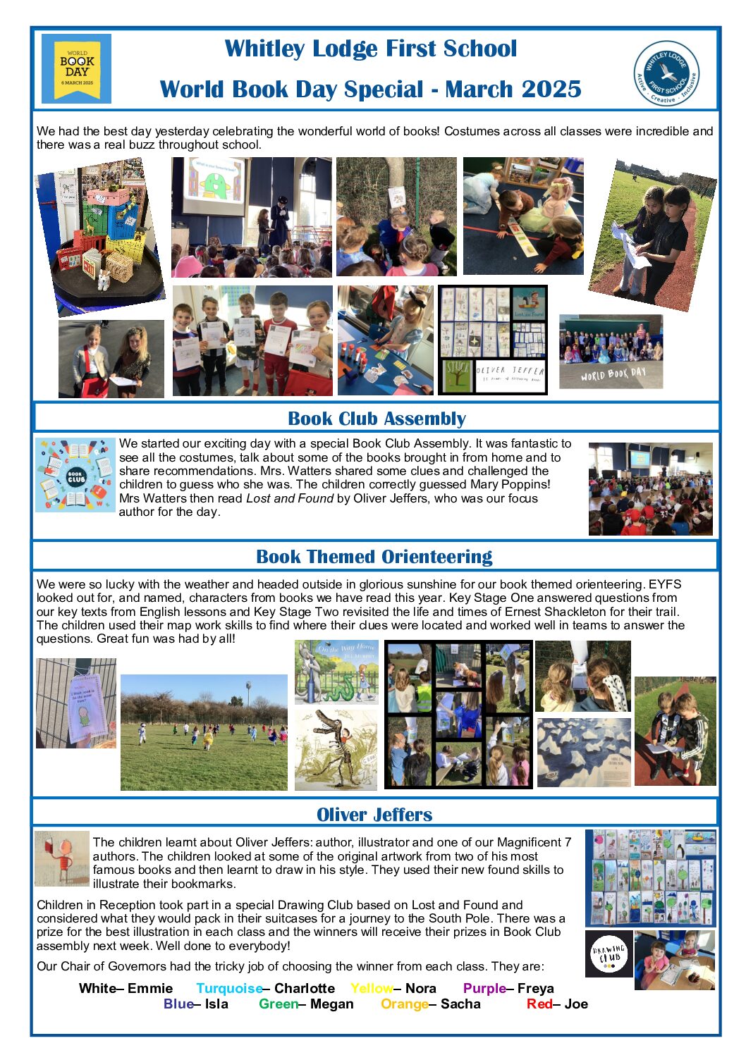 Read more about World Book Day Newsletter