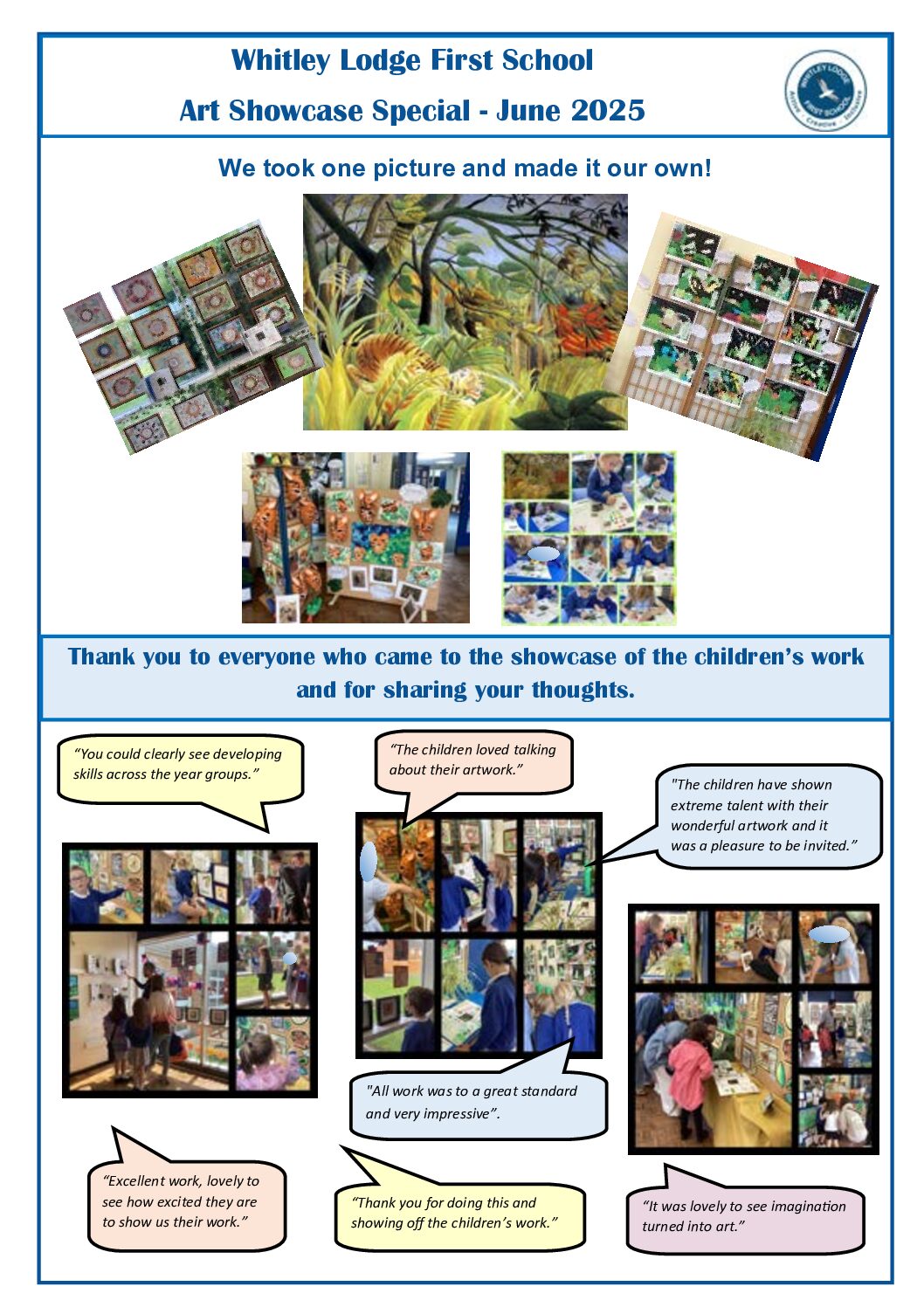 Read more about Art Showcase Special Newsletter
