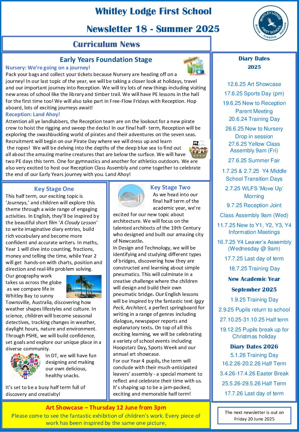 Read more about Summer 2 Newsletter 18