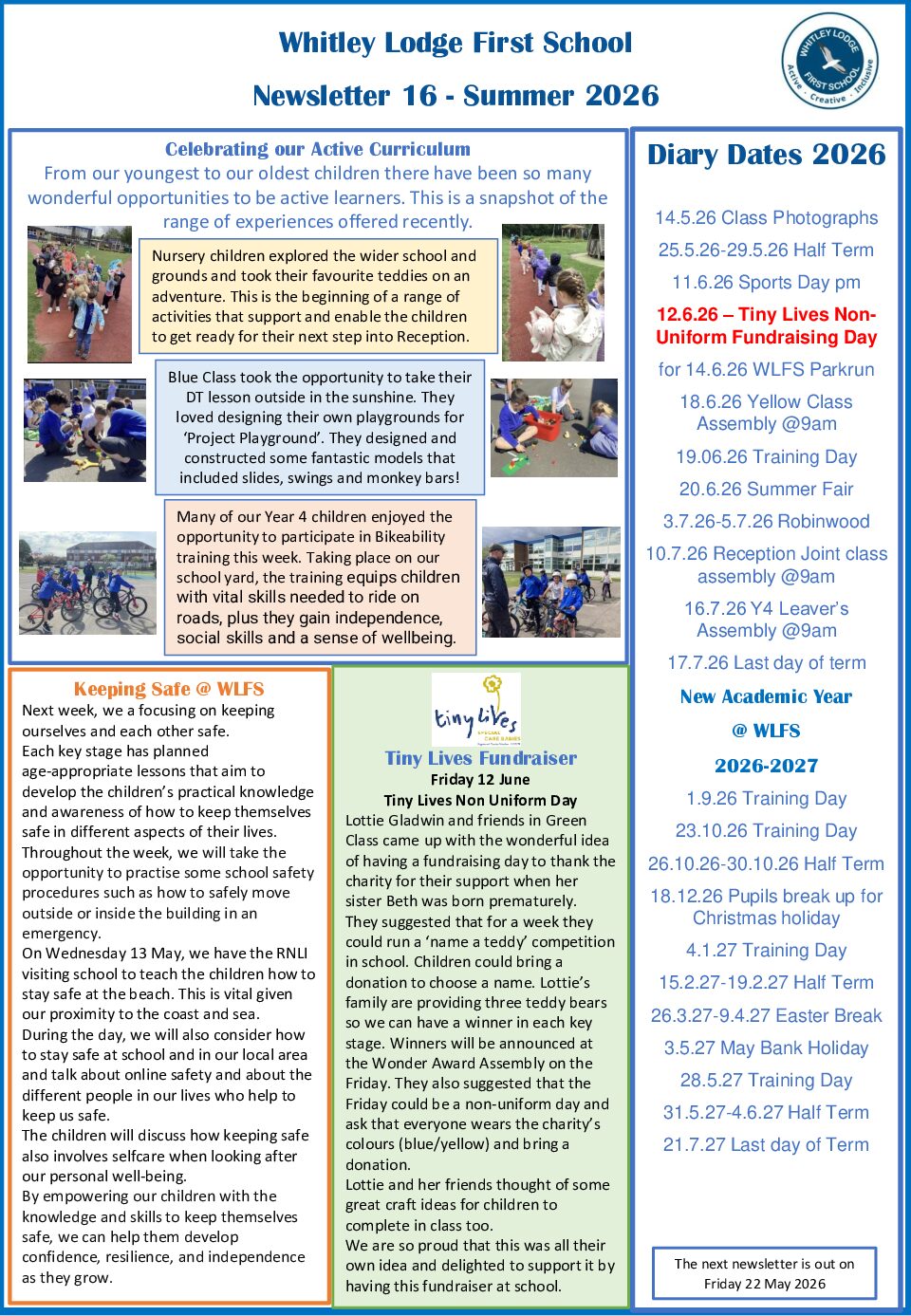Read more about Summer 1 Newsletter 16