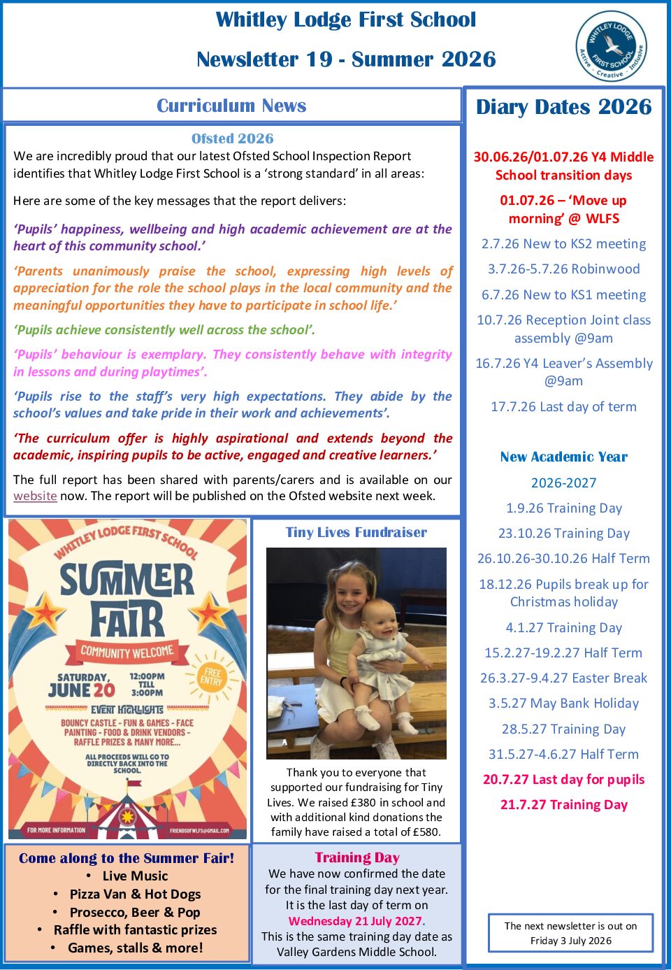 Read more about Summer 1 Newsletter 19